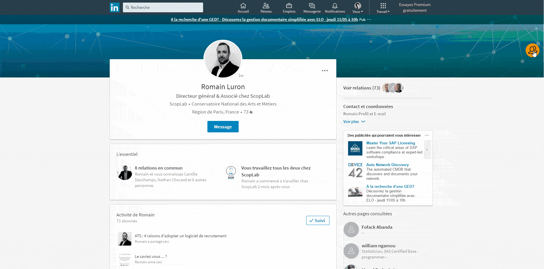 Extension LinkedIn
